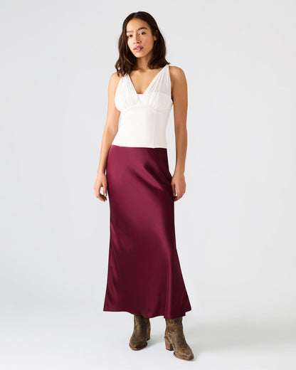 ADDISYN Antique V-neck Sleeveless Mesh Women's Top - Steve Madden