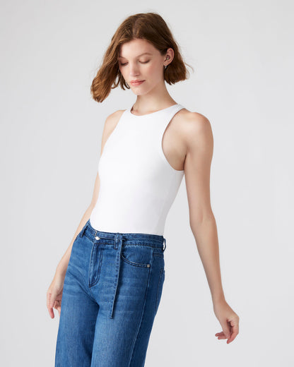 NICO White Women's Contour Stretch Bodysuit - Steve Madden