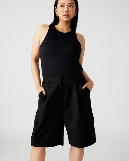 NICO Black Women's Contour Stretch Bodysuit - Steve Madden