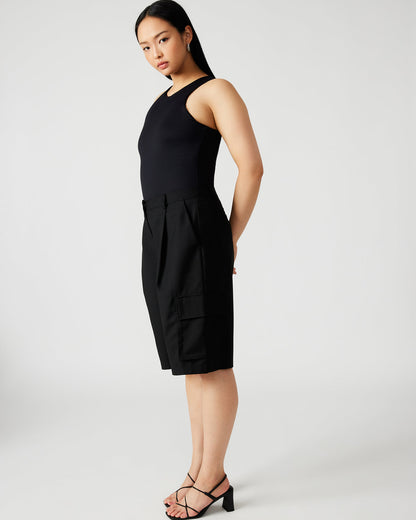 NICO Black Women's Contour Stretch Bodysuit - Steve Madden