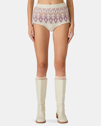 SUZETTE Multi Fair Isle Micro Women's Hot Shorts - Steve Madden