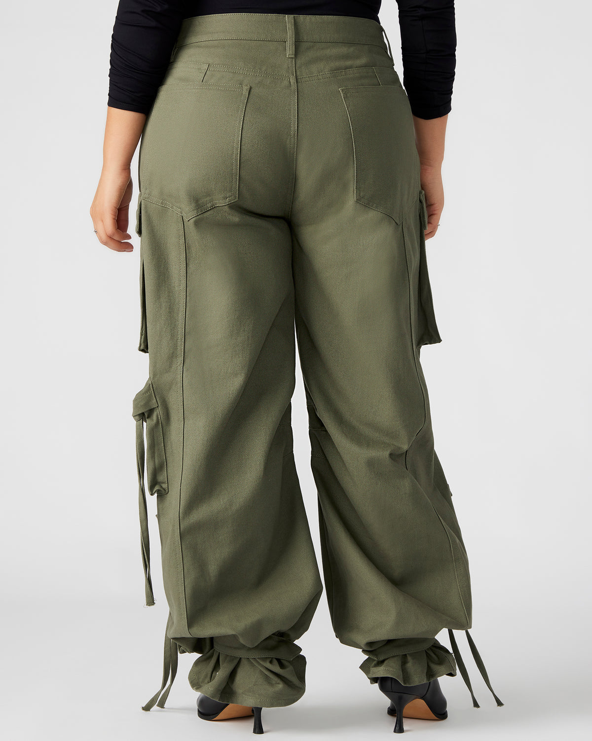 DUO Olive Women's Utility Cargo Pants - Steve Madden
