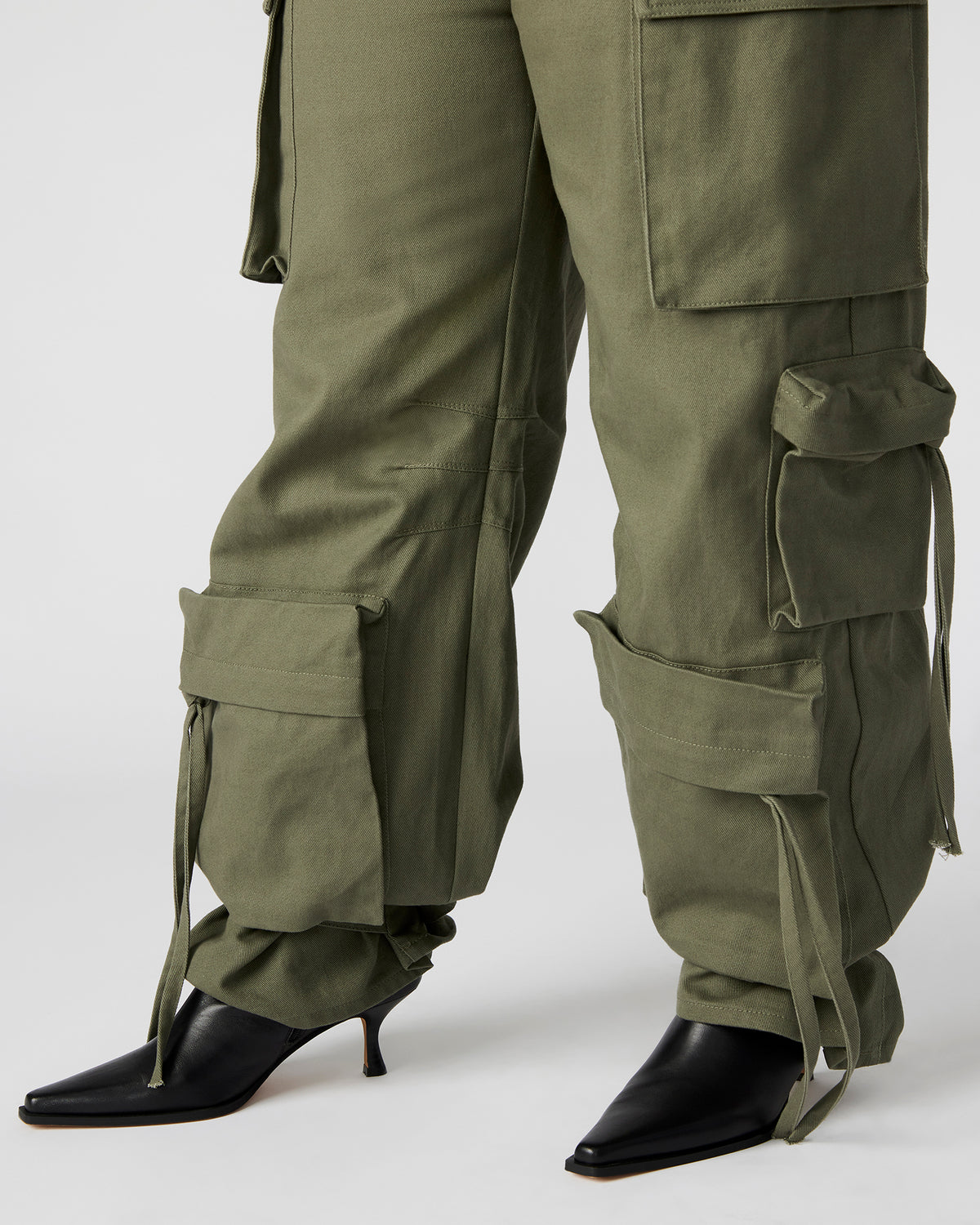 DUO Olive Women's Utility Cargo Pants - Steve Madden