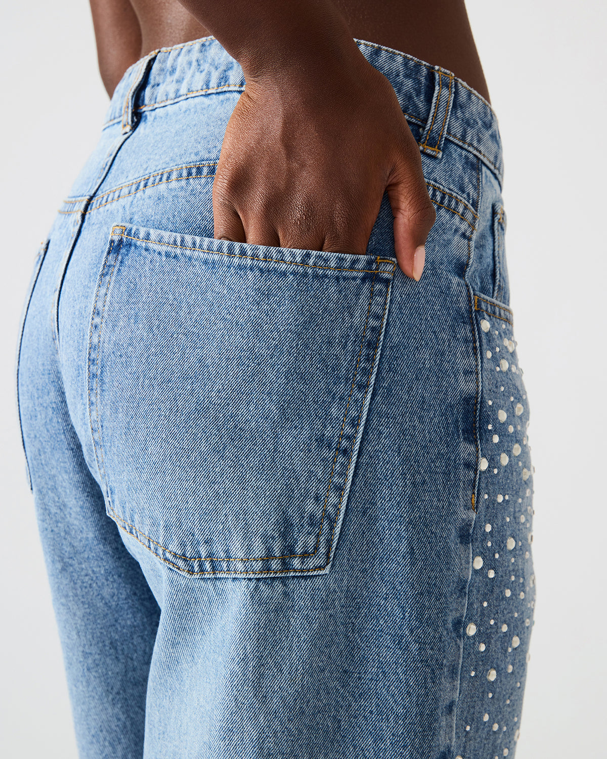 TAYLOR Jean Forever Blue Women's Cutout Jeans - Steve Madden