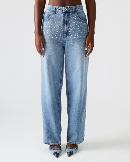 TAYLOR Jean Forever Blue Women's Cutout Jeans - Steve Madden