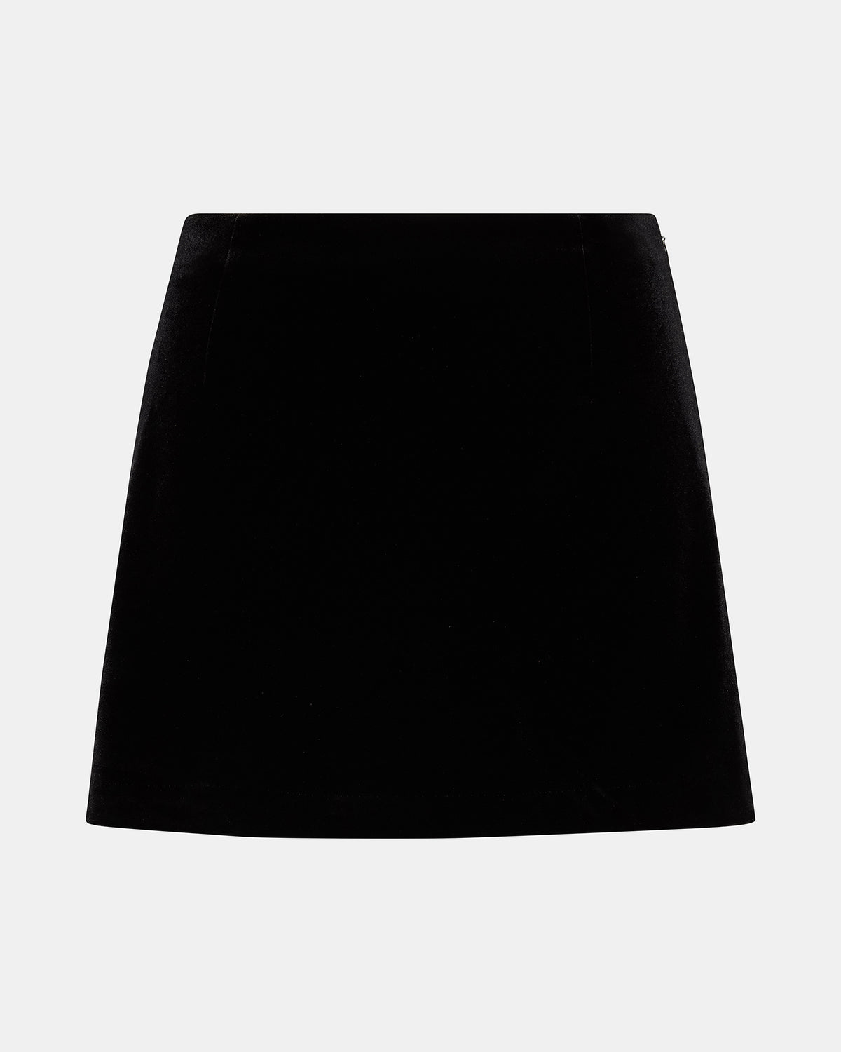 CINDI Velvet Black Women's Mini Skort - Steve Madden