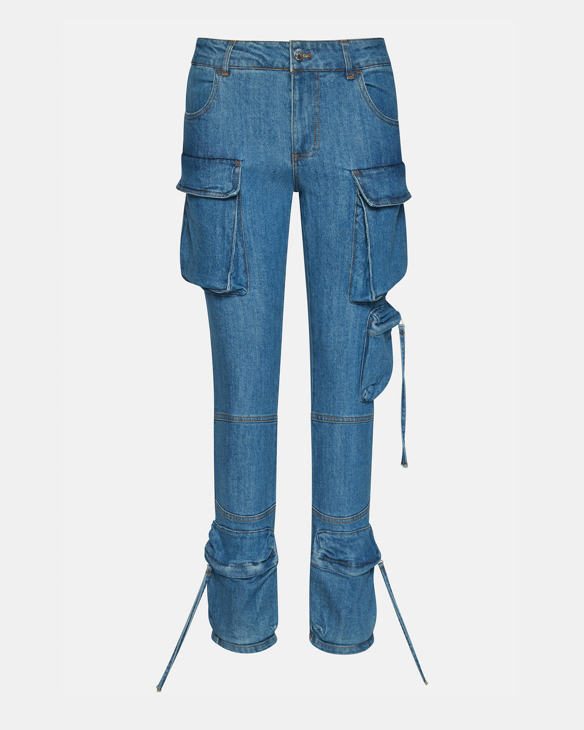 SKINNY DUO Denim Women's Skinny Cargo Pants - Steve Madden