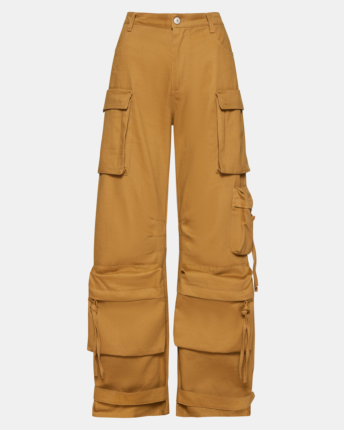 DUO Khaki Women's Utility Cargo Pants - Steve Madden