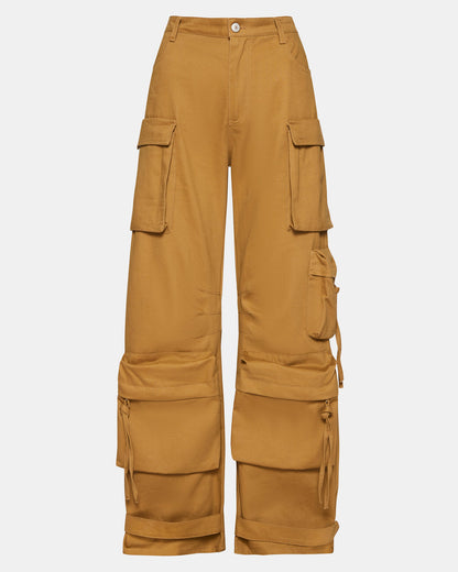 DUO Khaki Women's Utility Cargo Pants - Steve Madden