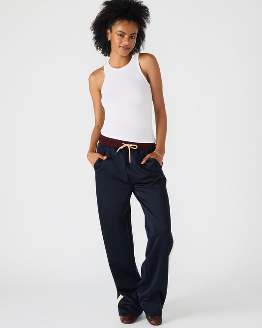DAISY Midnight Athletic Tie-Front Matching Set Women's Pants - Steve Madden