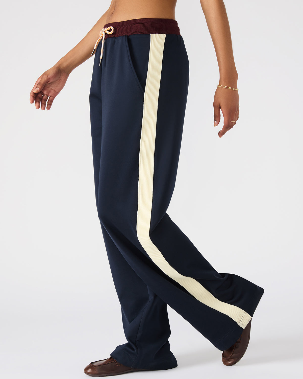 DAISY Midnight Athletic Tie-Front Matching Set Women's Pants - Steve Madden