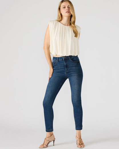 LONA Midnight Blue Denm Skinny Women's Jeans - Steve Madden