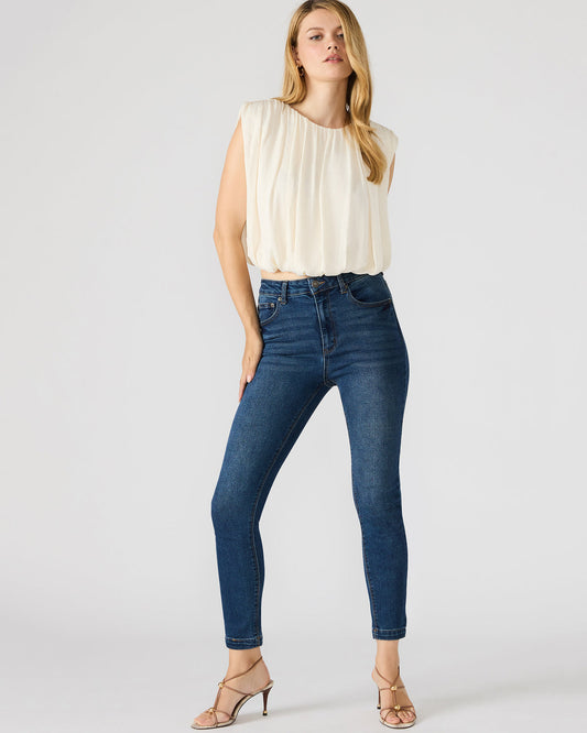 LONA Midnight Blue Denm Skinny Women's Jeans - Steve Madden