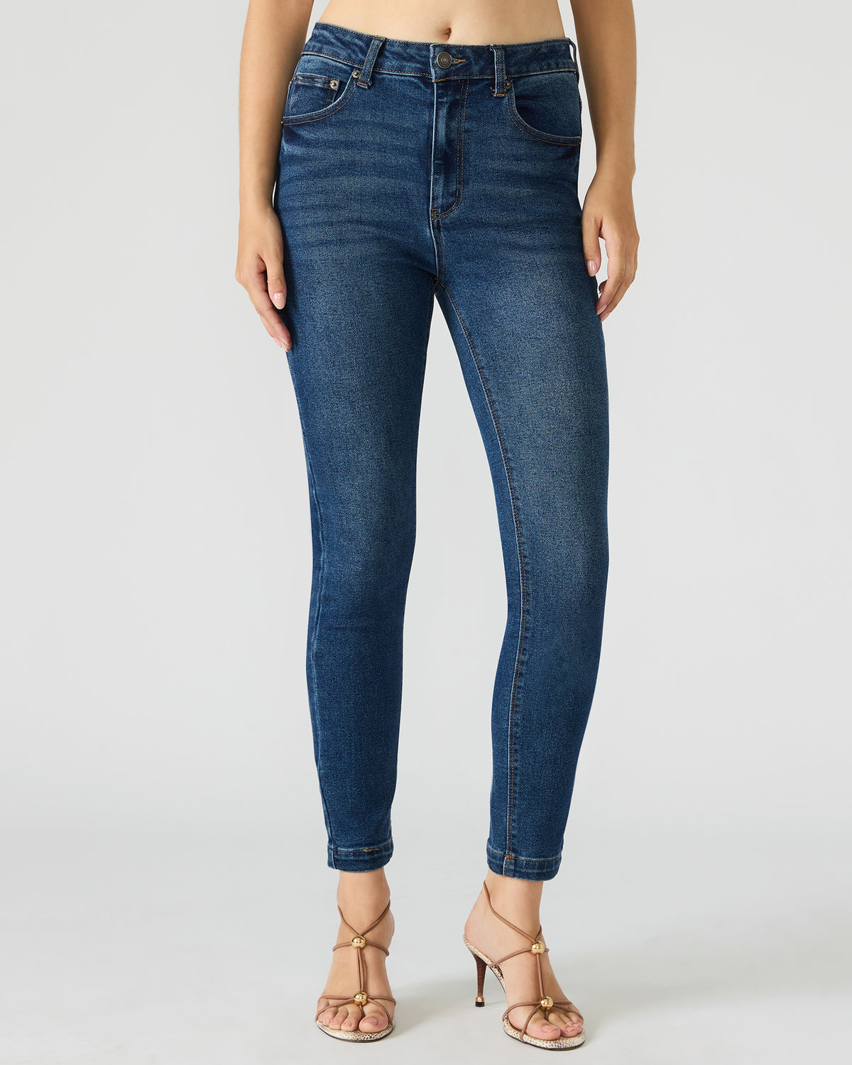 LONA Midnight Blue Denm Skinny Women's Jeans - Steve Madden