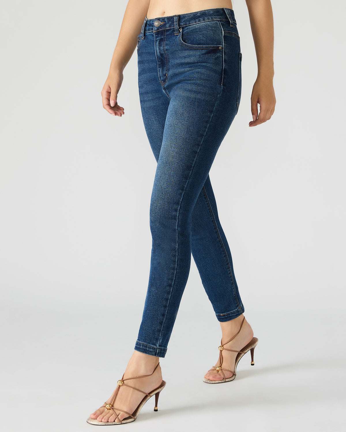 LONA Midnight Blue Denm Skinny Women's Jeans - Steve Madden
