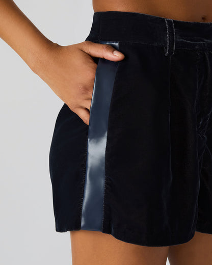 MINNETTA Indigo Haze Velvet Women's Shorts - Steve Madden