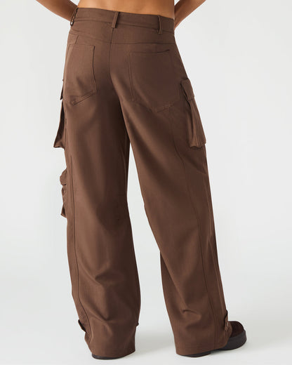 DUO Chocolate Women's Utility Cargo Pants - Steve Madden