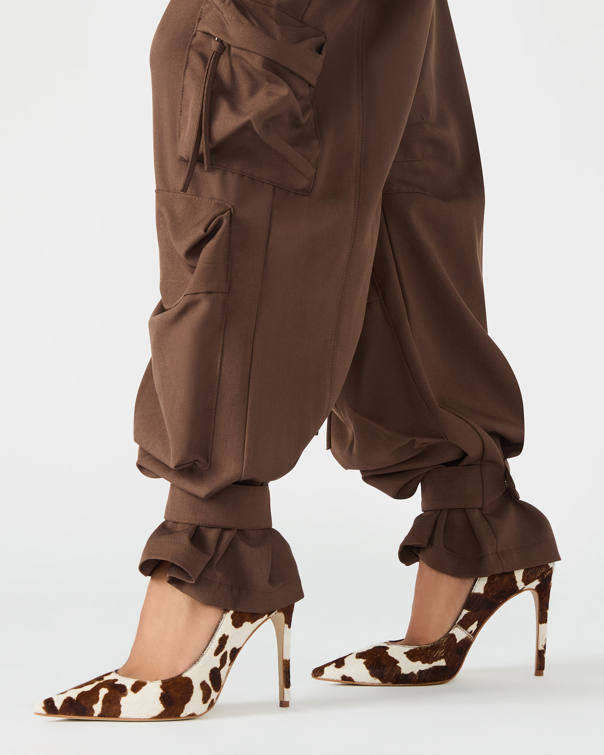 DUO Chocolate Women's Utility Cargo Pants - Steve Madden