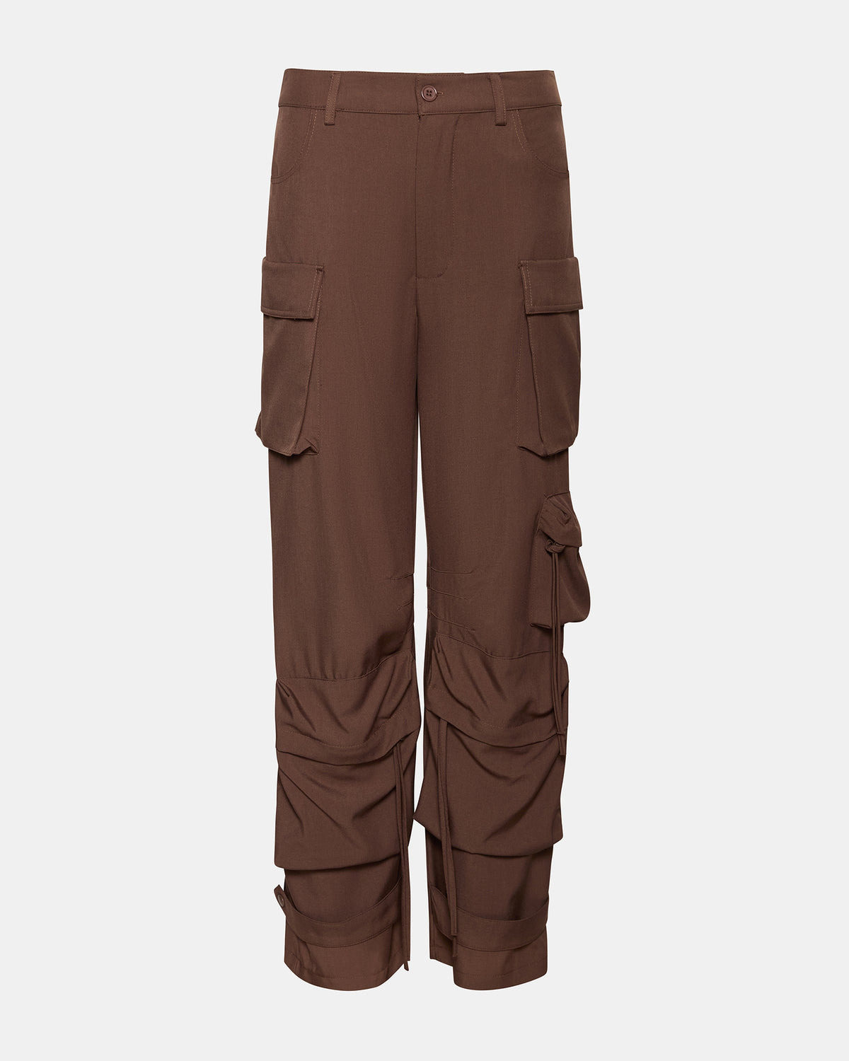 DUO Chocolate Women's Utility Cargo Pants - Steve Madden
