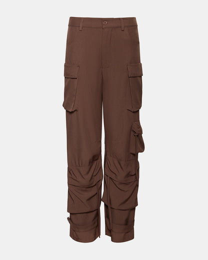 DUO Chocolate Women's Utility Cargo Pants - Steve Madden