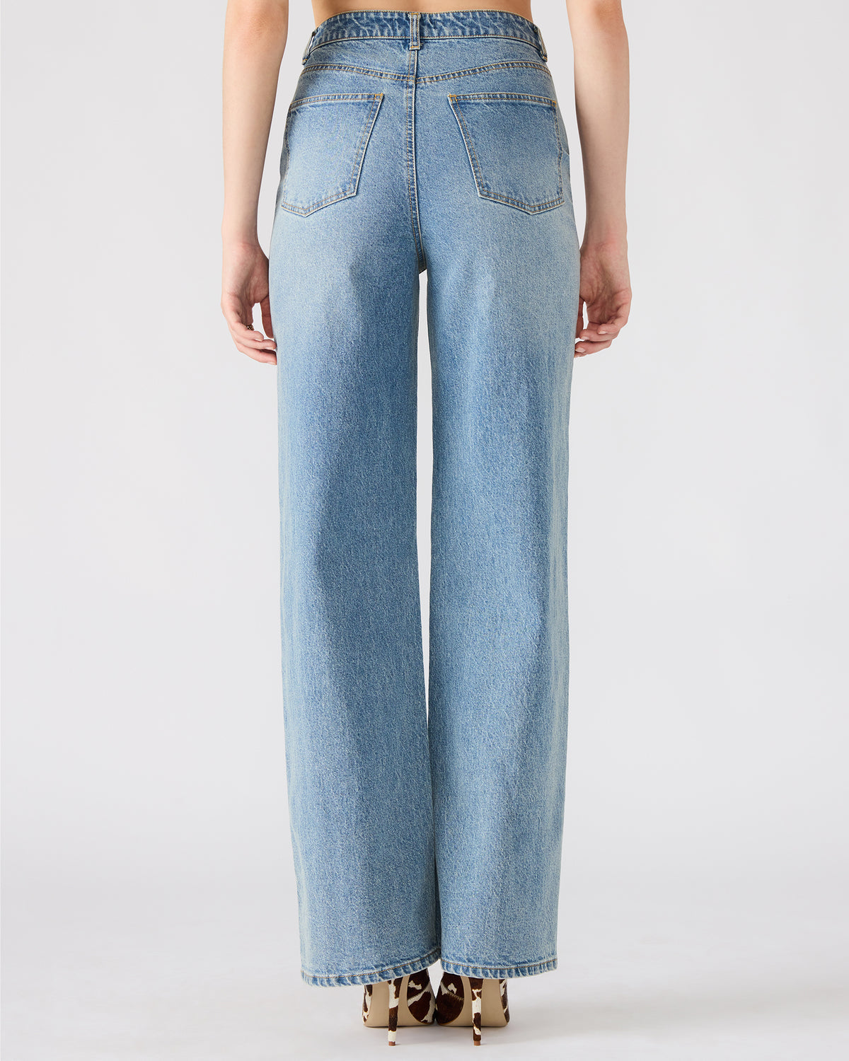 GERALDINE Forever Blue Denim Straight-Leg Women's Jeans - Steve Madden