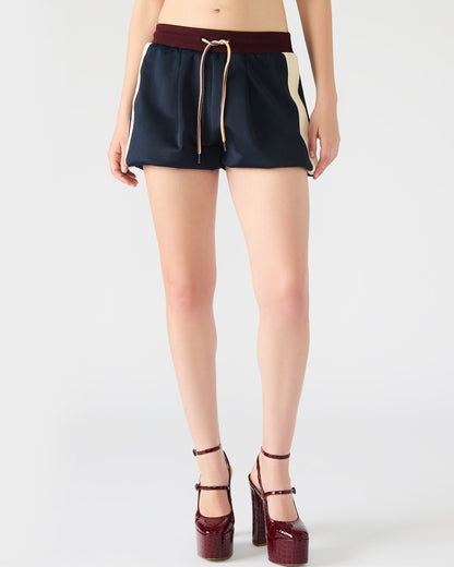 DAISY Midnight Athletic Tie-Front Matching Set Women's Shorts - Steve Madden