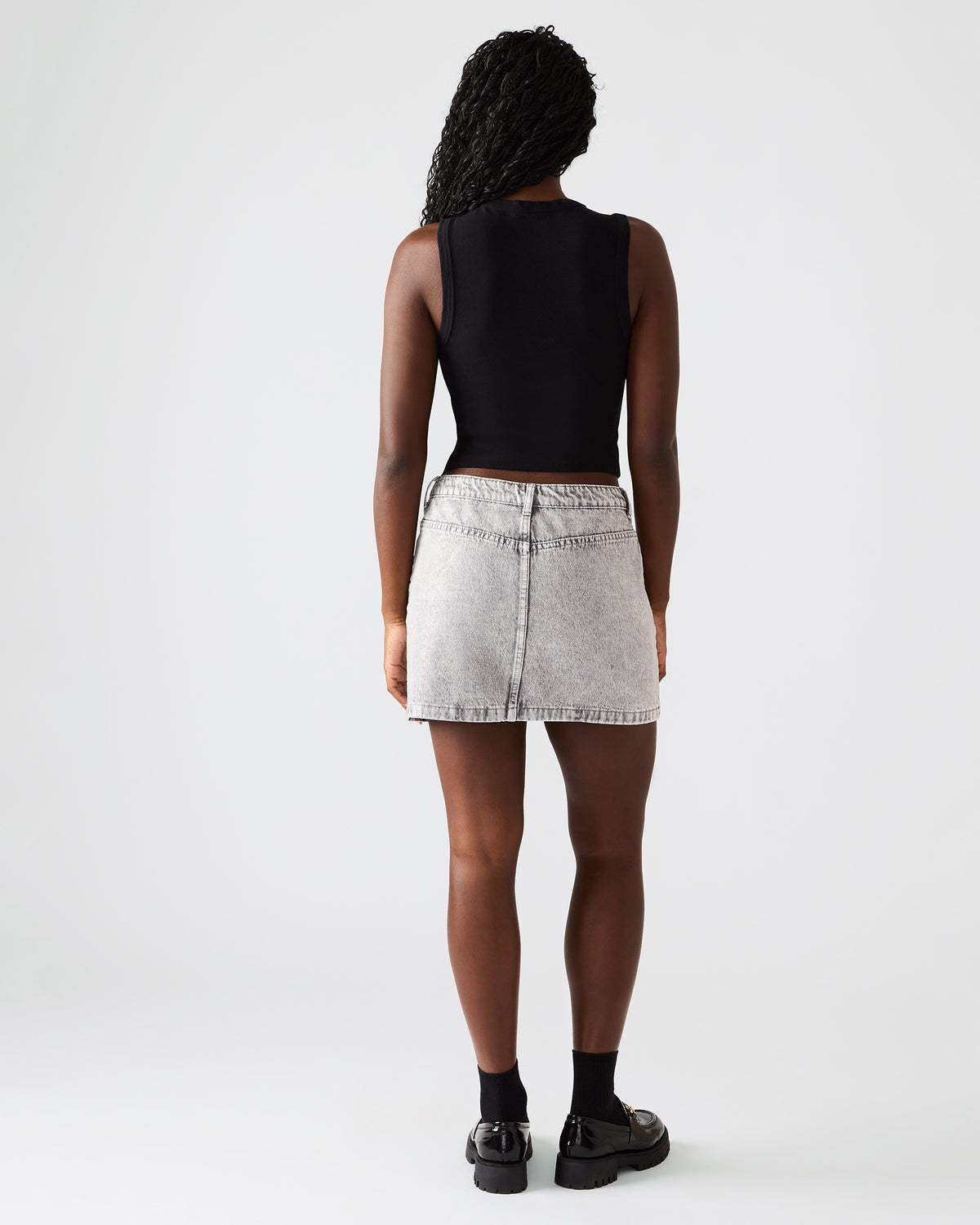BECK Silver Women's Skirt - Steve Madden