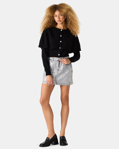 BECK Silver Women's Skirt - Steve Madden