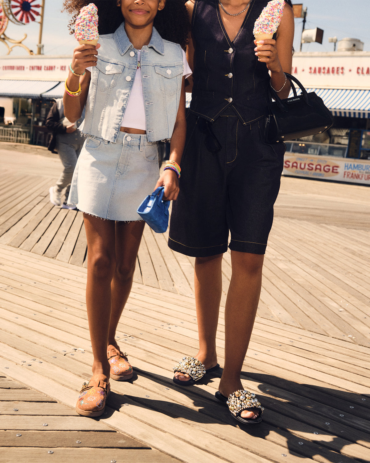 IVANA Denim Women's Shorts - Steve Madden