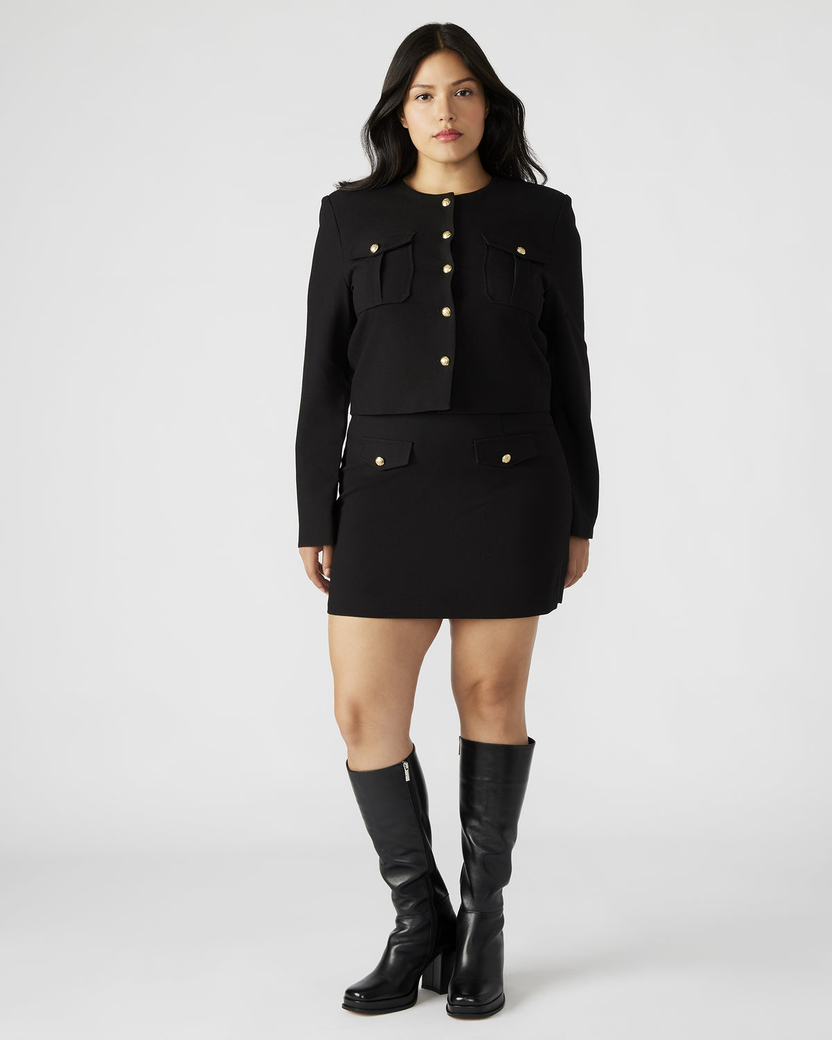LORDE Skirt Black | Women's Mini Skirt - Steve Madden
