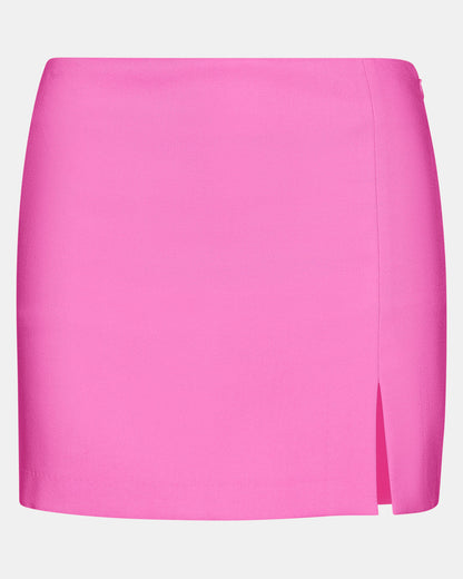 CAM Skort Hot Pink | Women's Mini Skort With Side Slit - Steve Madden