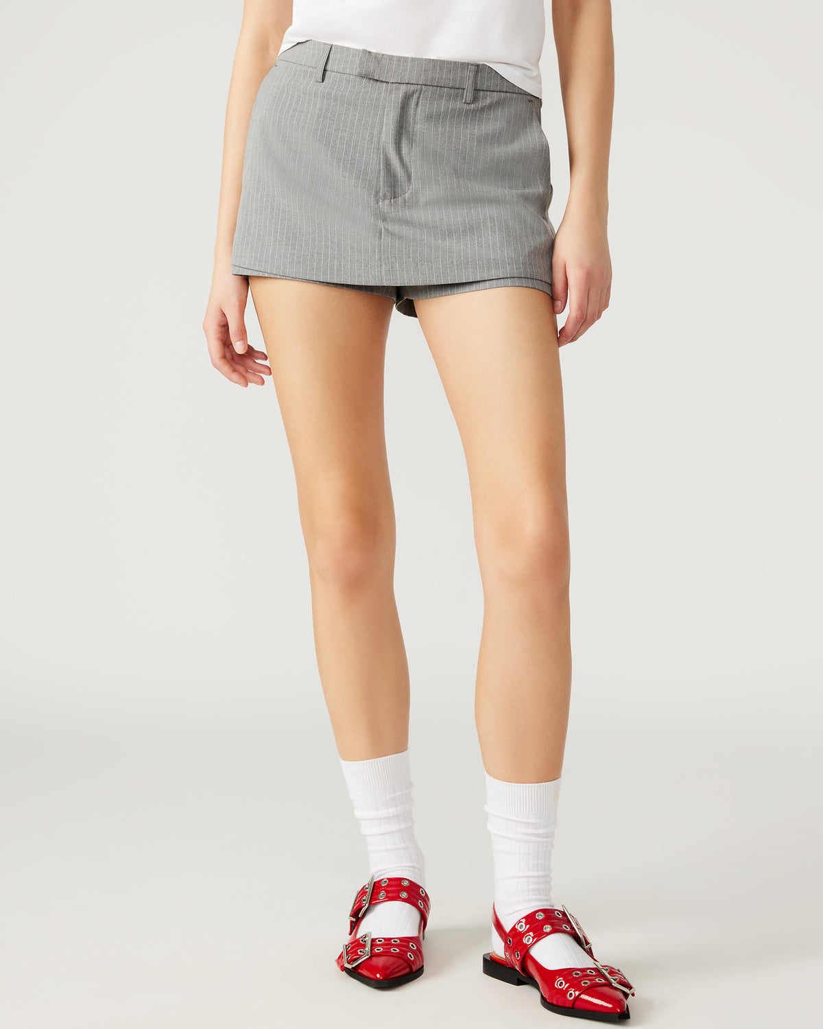 RODIN Grey Women's Mini Skort - Steve Madden