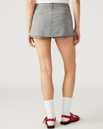 RODIN Grey Women's Mini Skort - Steve Madden