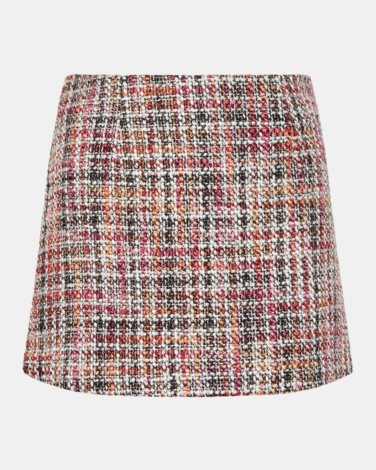 MATTEA Skirt Red Multi | Women's Speckled Mini Skirt - Steve Madden