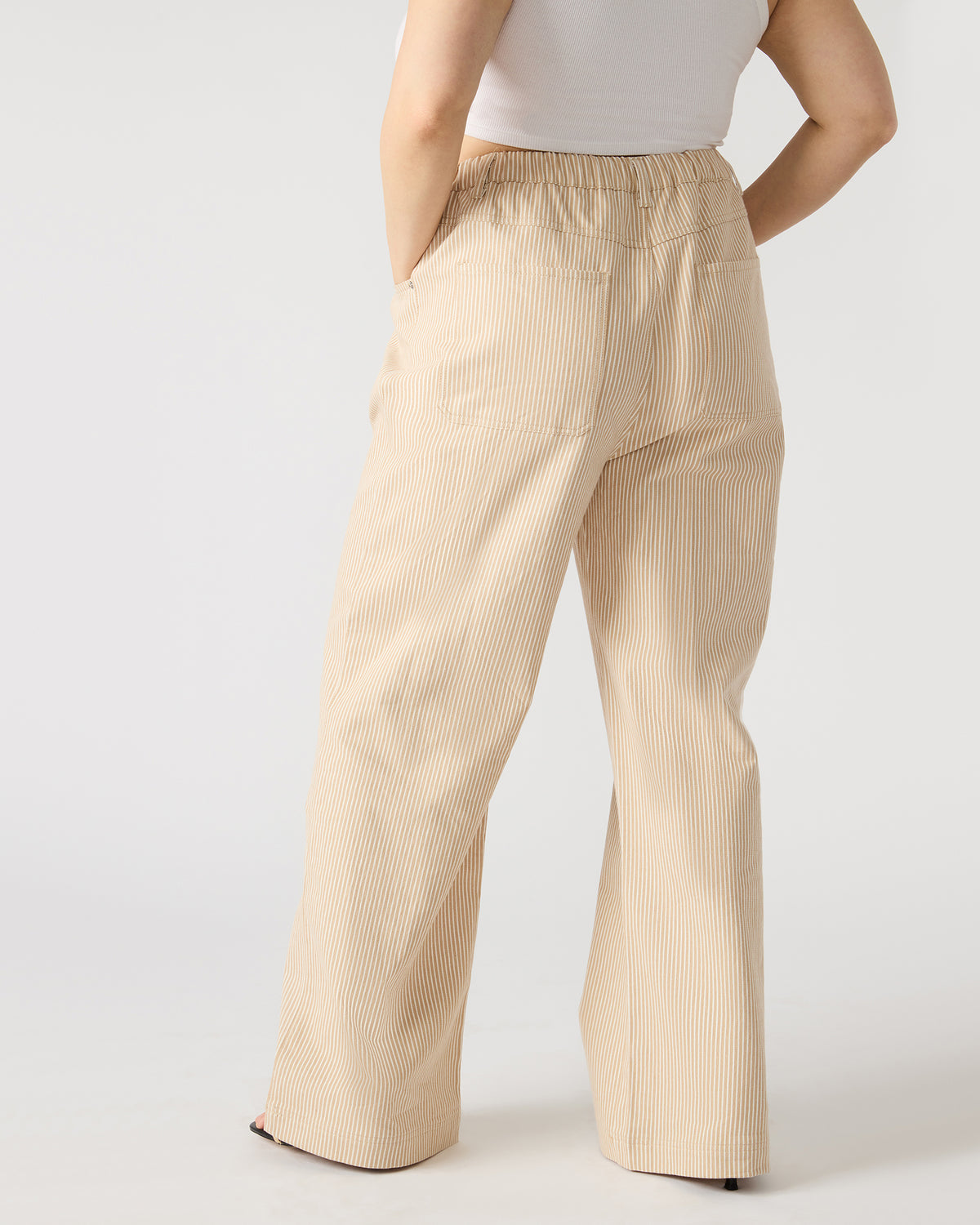 MINORCA Khaki Women's Wide-Leg Tie-Front Pant - Steve Madden