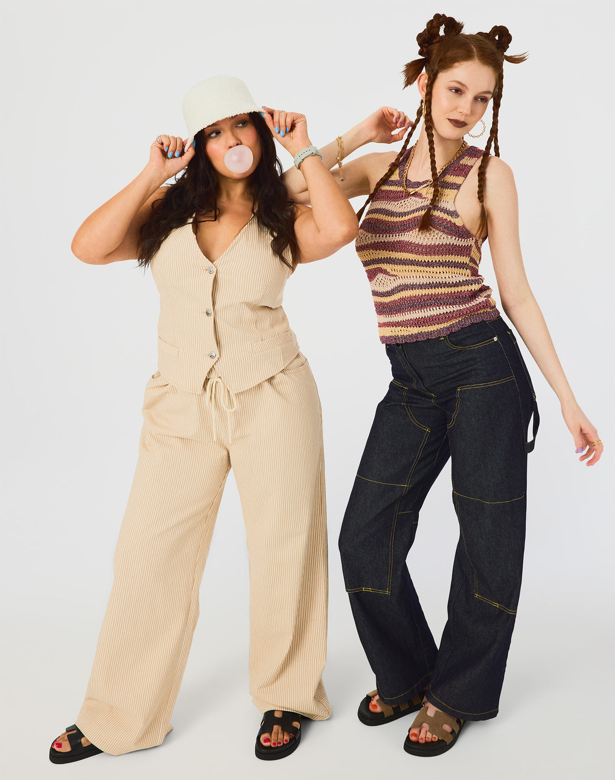 MINORCA Khaki Women's Wide-Leg Tie-Front Pant - Steve Madden