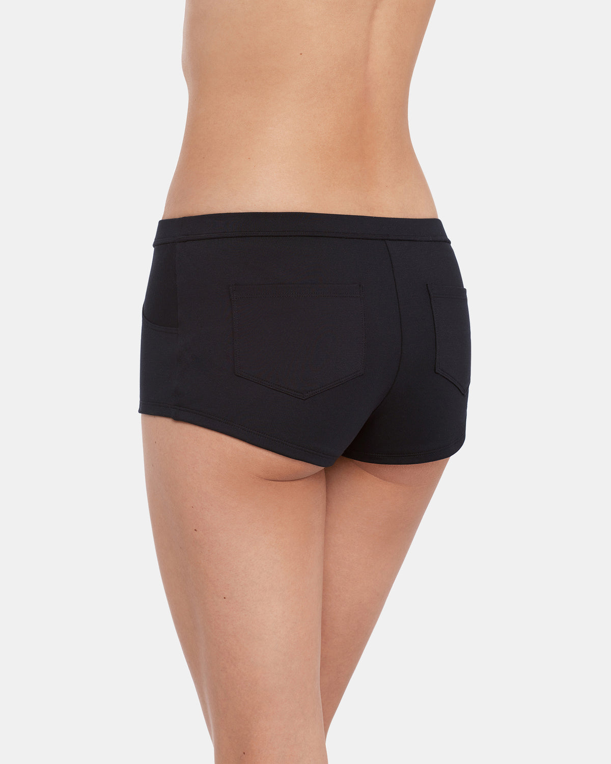 WHAT A STUD BIKINI BOTTOM Black Shorts Women's Bikini Bottom - Steve Madden