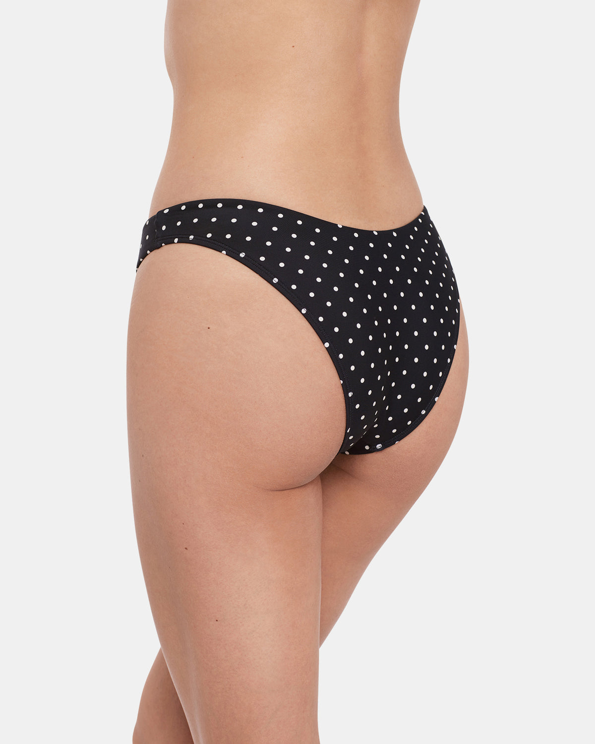 DARLING DOT BIKINI BOTTOM BLACK MULTI Women's Bikini Bottom - Steve Madden