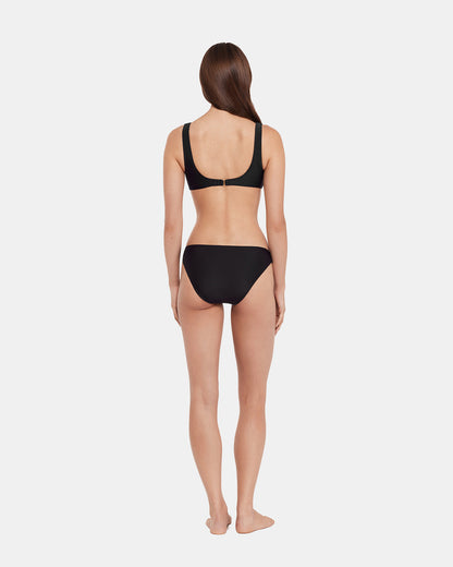 SLEEK 'N CHIC BIKINI BOTTOM Black Women's Bikini Bottom - Steve Madden