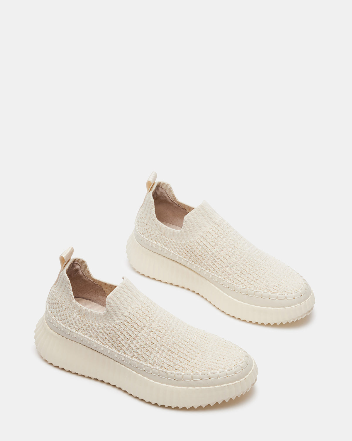 SAMARAH Beige Low Top Slip On Sneaker | Women's Sneakers - Steve Madden