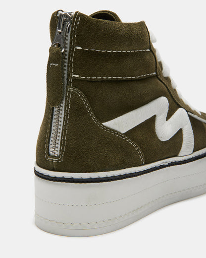 DECKY Olive Platform Sneaker | Women's Sneakers - Steve Madden