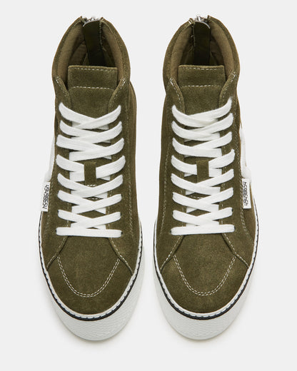 DECKY Olive Platform Sneaker | Women's Sneakers - Steve Madden