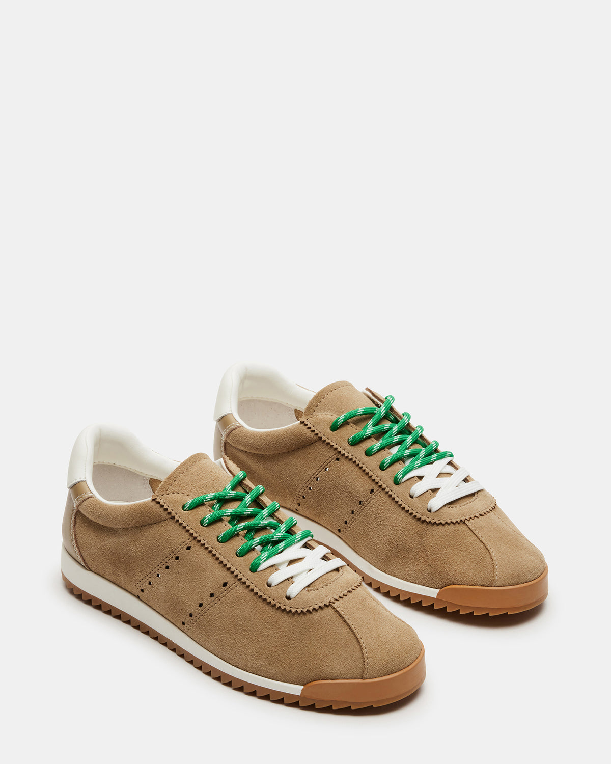 MIRAGE Sand Suede Women's Low-Top Sneaker - Steve Madden