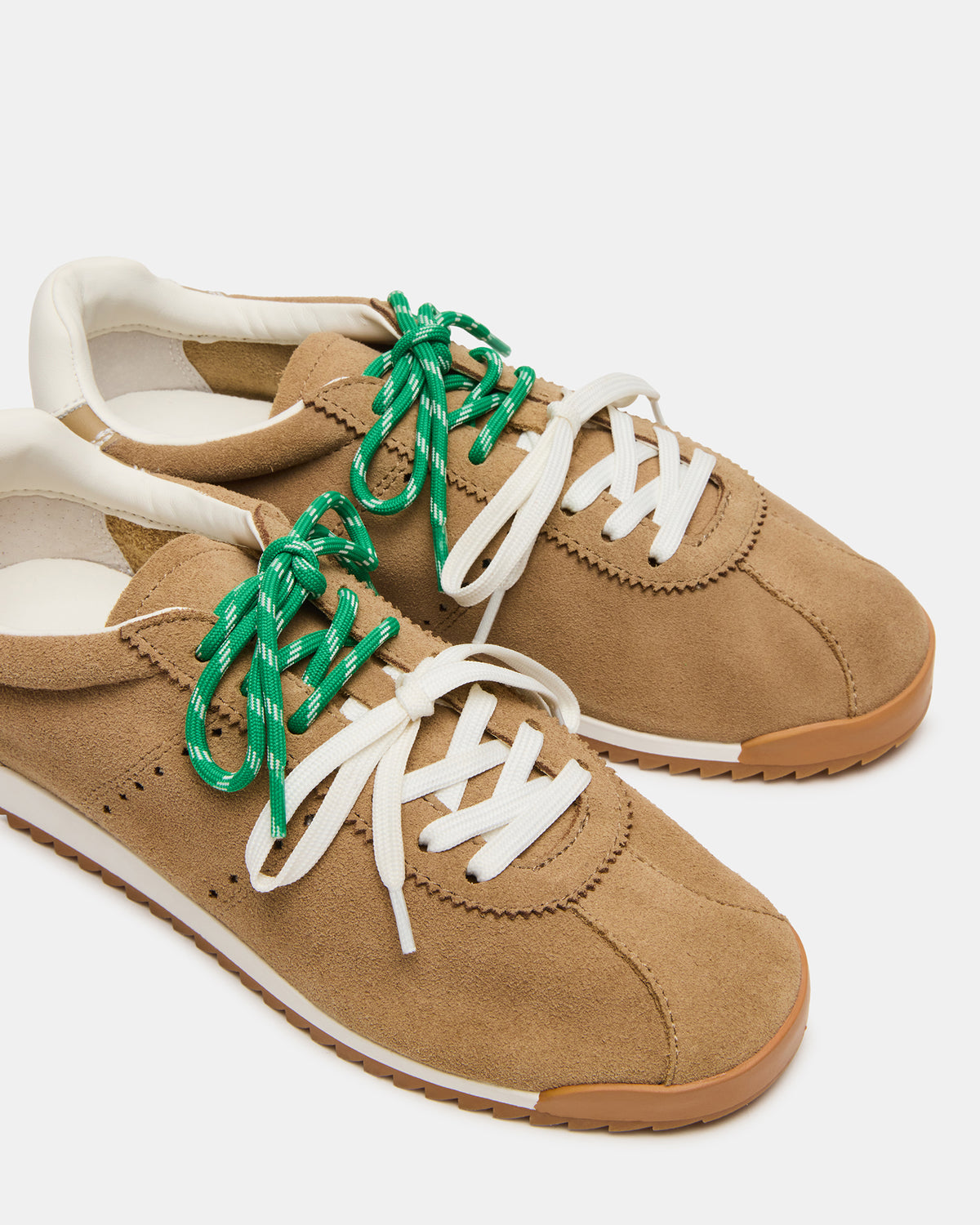 MIRAGE Sand Suede Women's Low-Top Sneaker - Steve Madden