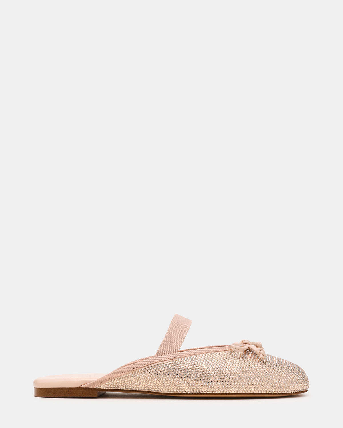 CUTESY Rhinestone Slip-On Ballet Mule Women's Flat - Steve Madden